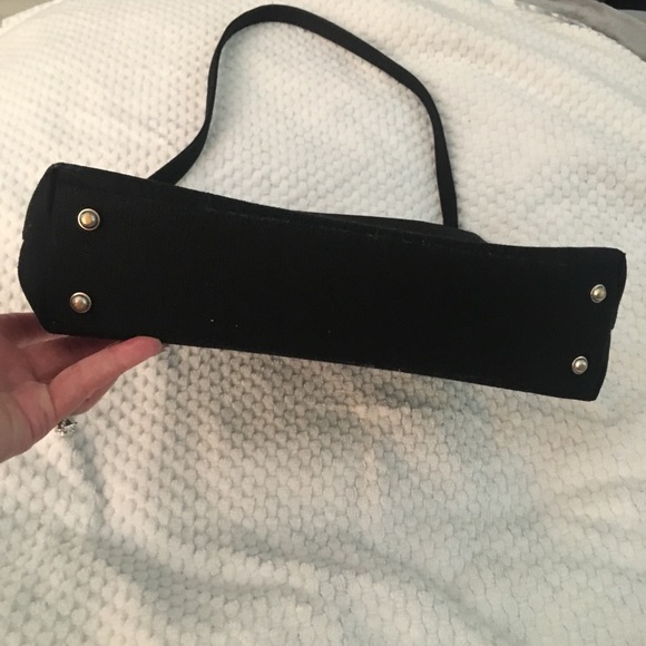 Kate Spade black canvas tote. Immaculate - Picture 4 of 8